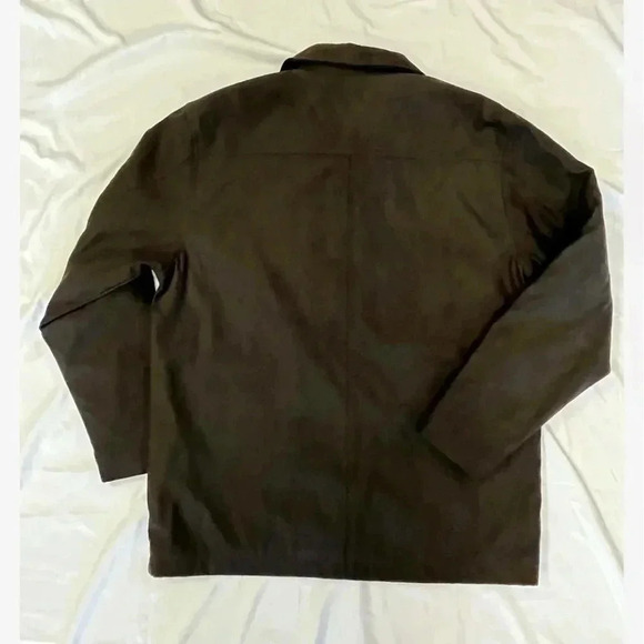 Nexus Apparel Brown Faux Suede Lined Jacket Size Small - Picture 9 of 14